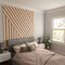 Ekena Millwork 48H x 3/8T Adjustable Wood Slat Wall Panel Kit w/ 4W Slats, Alder contains 11 Slats SWW55X48X0375AL - alternate 7